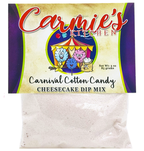 Carmie’s Carnival Cotton Candy Cheesecake Dip Mix