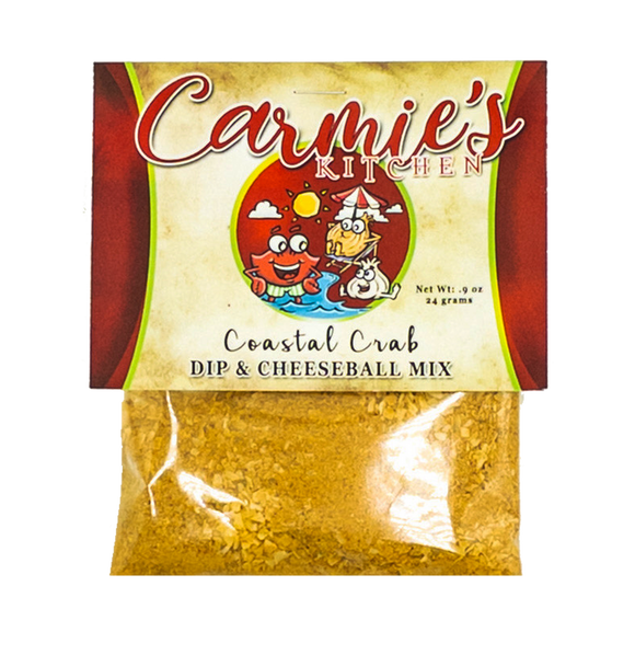 Carmie’s Coastal Crab Dip & Cheeseball Mix