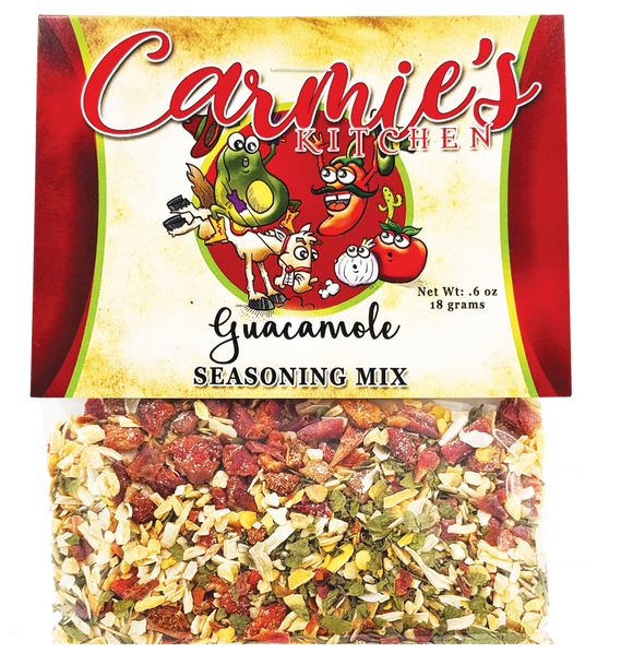 Carmie’s Guacamole Seasoning Mix