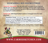 Carmie’s Guacamole Seasoning Mix