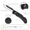 Outdoor Edge Razor OnyxLite Knife, 3"