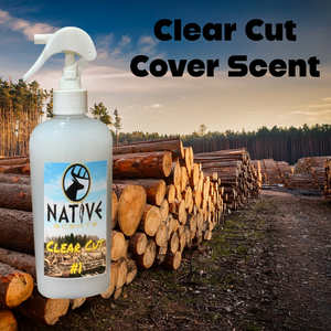 Native Scents Clear Cut Cover Scent, 6oz
