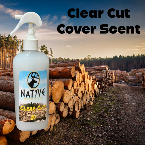 Native Scents Clear Cut Cover Scent, 6oz