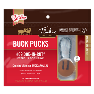 Tink’s Buck Pucks #69 Doe-in-Rut