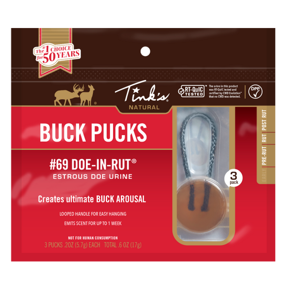 Tink’s Buck Pucks #69 Doe-in-Rut