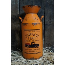 Pumpkin Farm Milk Can