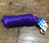 Lead Rope with Brass Bolt Snap, 10'