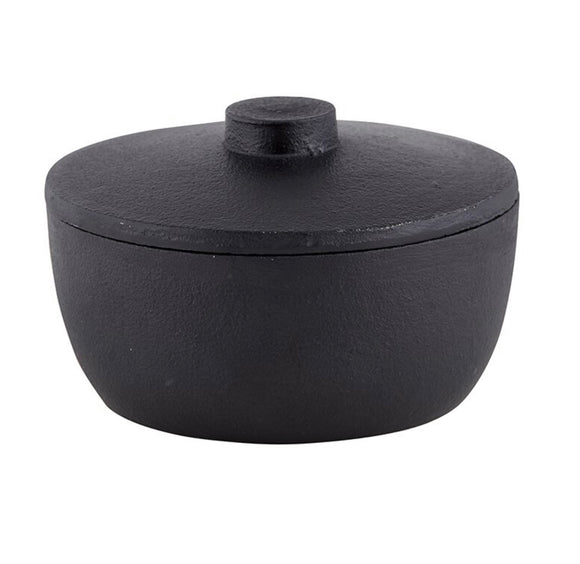 Cast Iron Small Pot with Lid