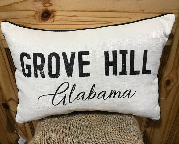Pillow, Grove Hill Alabama