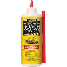 Boric Acid Roach Powder with Lure, 16oz