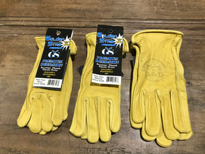 Work Glove, Deerskin, Kid Size