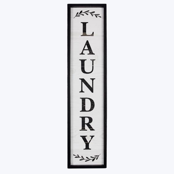 Wood Sign “Laundry”