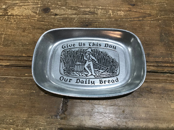 Pewter Bread Tray