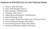 ATN OTS-XLT 160 Thermal Monocular 2.5-10x