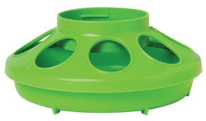 Plastic Poultry Feeder Base Screw On Qt