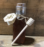 Honey, Decorative Glass Muth Jar With Cork