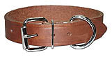 Bully Leather Collar, Brown
