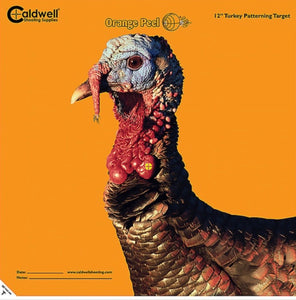 Orange Peel Turkey Patterning Target 12”, 5pk