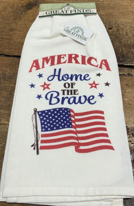 Kitchen Towel, Home of the Brave