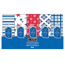 Flour Sack Tea Towel, Americana