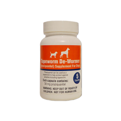 Tapeworm De-Wormer for Dogs