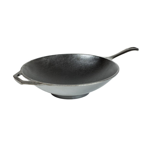 Lodge Chef Collection Cast Iron Stir Fry Skillet, 12