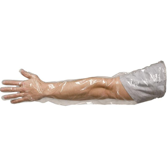 Shoulder Length Disposable Gloves, 100pk