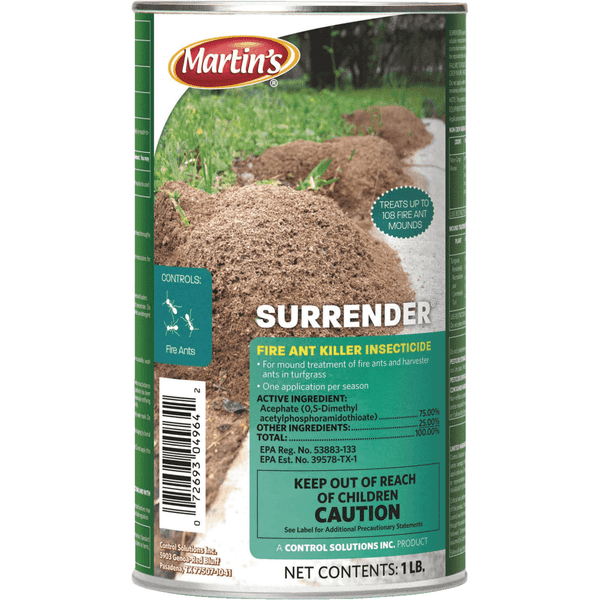 surrender herbicide Surrender Fire Ant Killer Insecticide, 1lb – G&DFarms