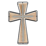 Wall Cross of Metal and Wood, Assorted