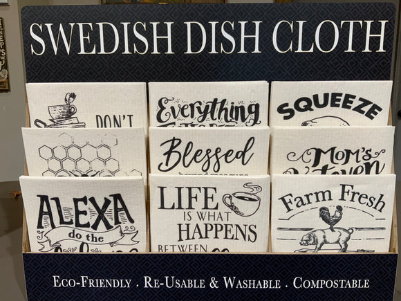 Swedish Dish Cloth, Farmhouse Assortment