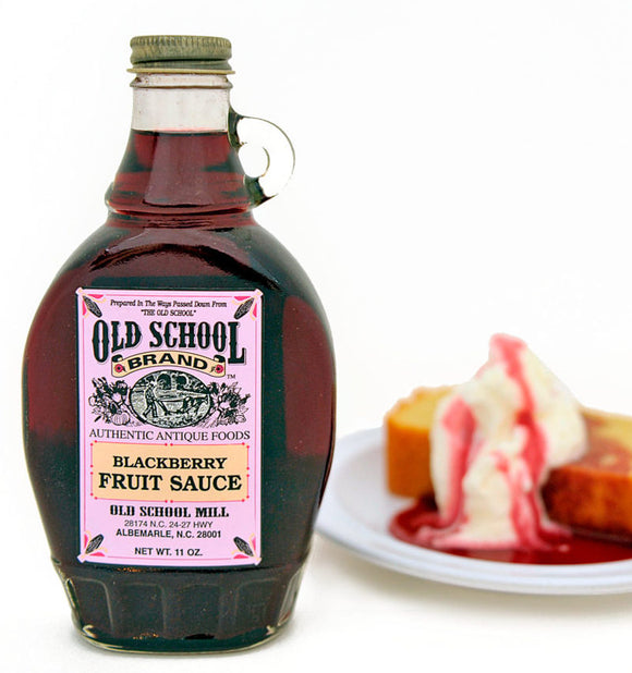 Old School Blackberry Fruit Sauce, 12oz