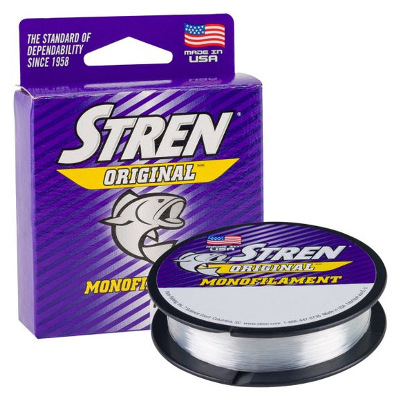 Stren Original 100yd 8lb Clear/Blue Fluorescent Monofilament Line