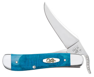 Case Caribbean Blue Bone Sawcut, SS Blade