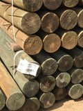 Wood Post, Round Treated Assorted Sizes