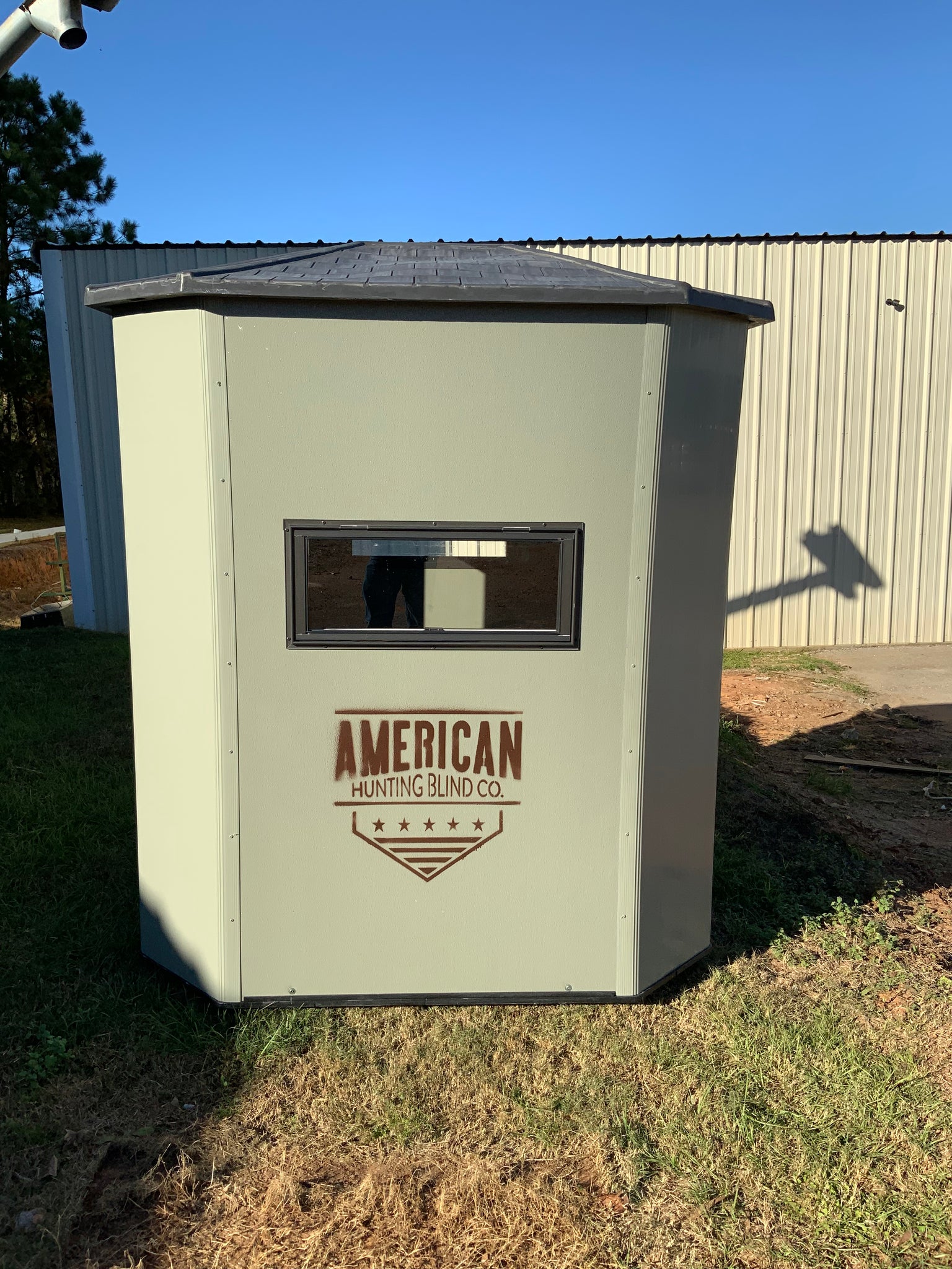 American 6' X 6' Hunting Blind, 10' Tower – G&DFarms