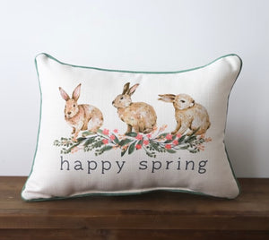 Pillow, Happy Spring