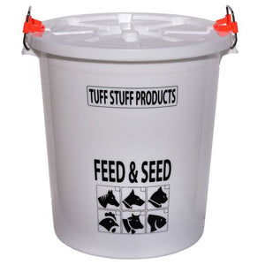 Feed & Seed Storage with Locking Lid