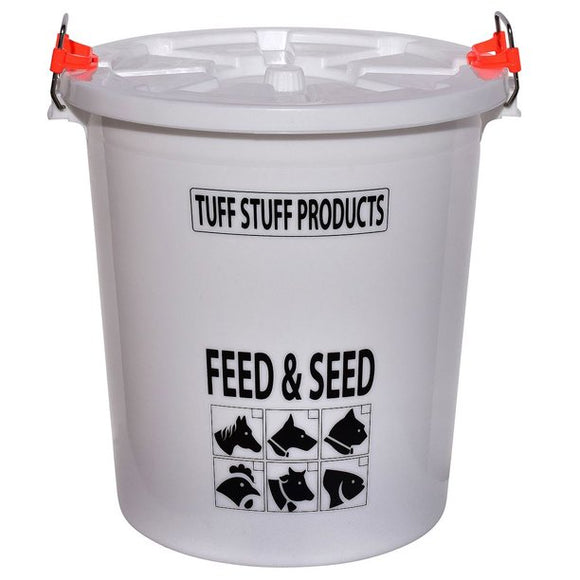 Feed & Seed Storage with Locking Lid