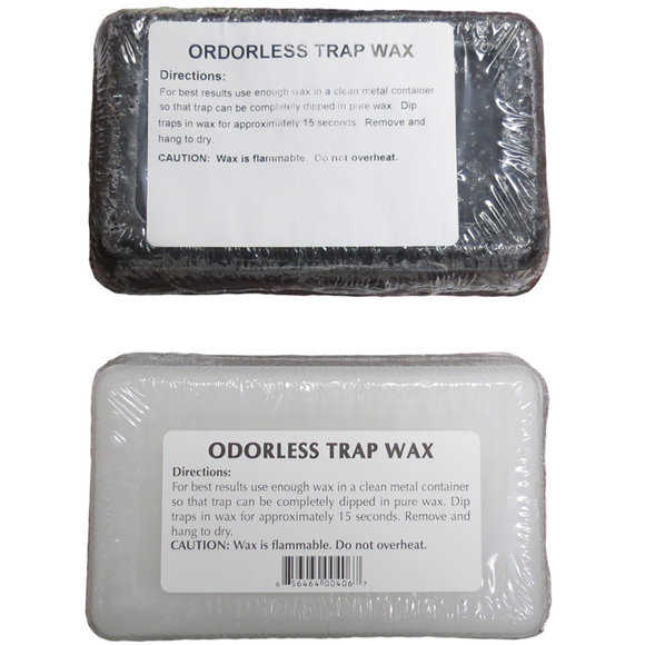 Odorless Trap Wax, White