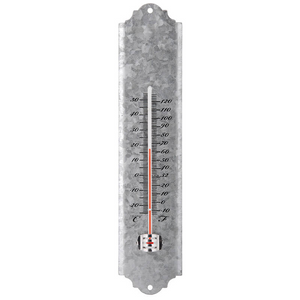Old Zinc Thermometer