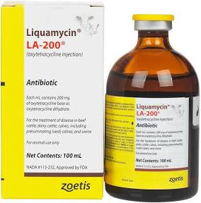 Liquamycin LA-200 (Oxytetracycline Injection)