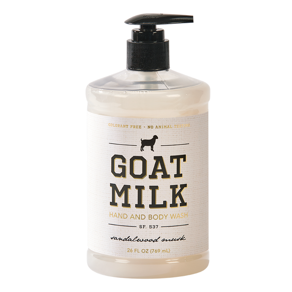 Goat Milk Hand & Body Wash, 26oz