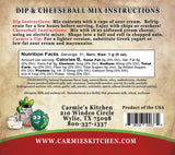 Carmie’s Artichoke Parmesan Dip & Cheeseball Mix