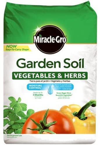 Miracle-Gro Vegetable & Herb Garden Soil, 1.5 cf