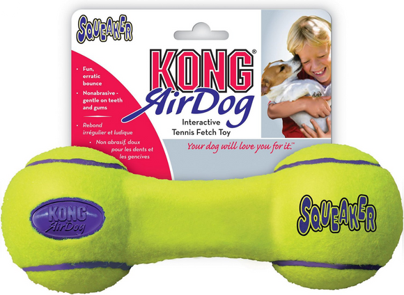 KONG Air Dog Squeaker Dumbbell