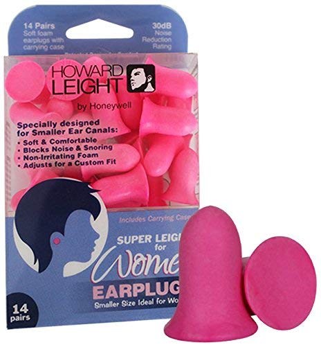 Howard Leight Women Earplugs Pink, 14pr