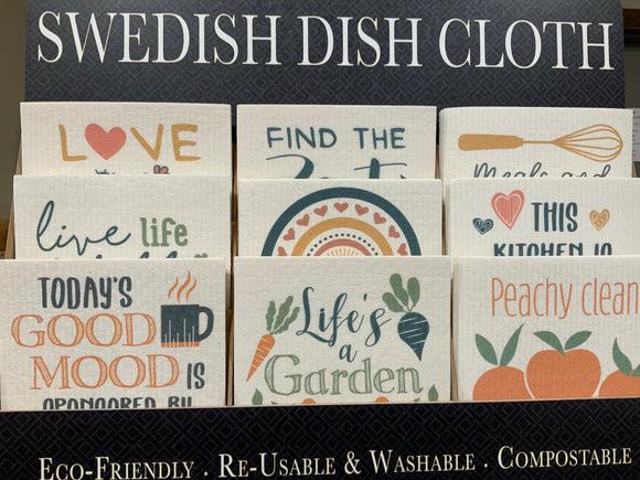 Swedish Dish Cloth, Peachy Cream Assortment