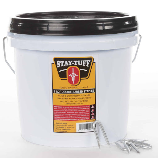Stay Tuff Fence Staples, 10lb