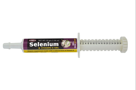 Selenium & Vitamin E Gel for Goats and Sheep, 80ml