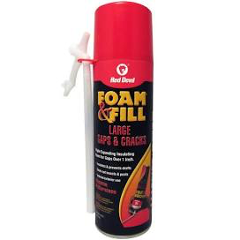Red Devil Foam & Fill Spray, 8oz